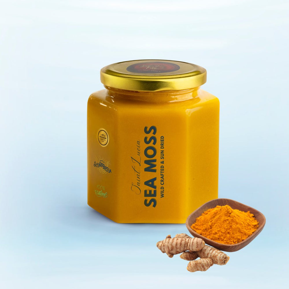 Turmeric Infused Sea Moss Gel - seamoss.ae