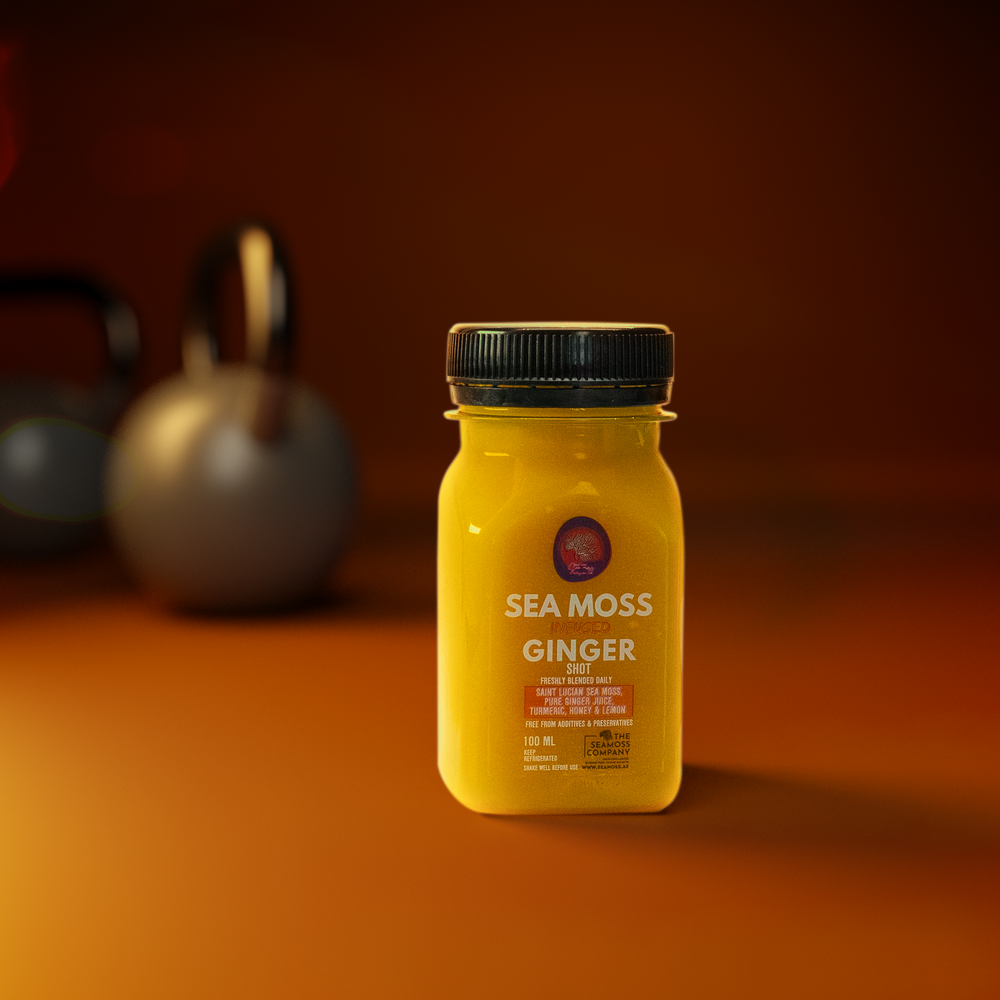 Sea Moss Infused Ginger Shot – 100 ML
