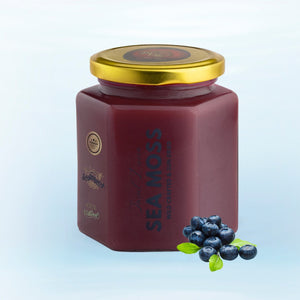 Blue Berry Infused Sea Moss Gel - seamoss.ae