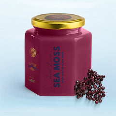 Elderberry Infused Sea Moss Gel - seamoss.ae