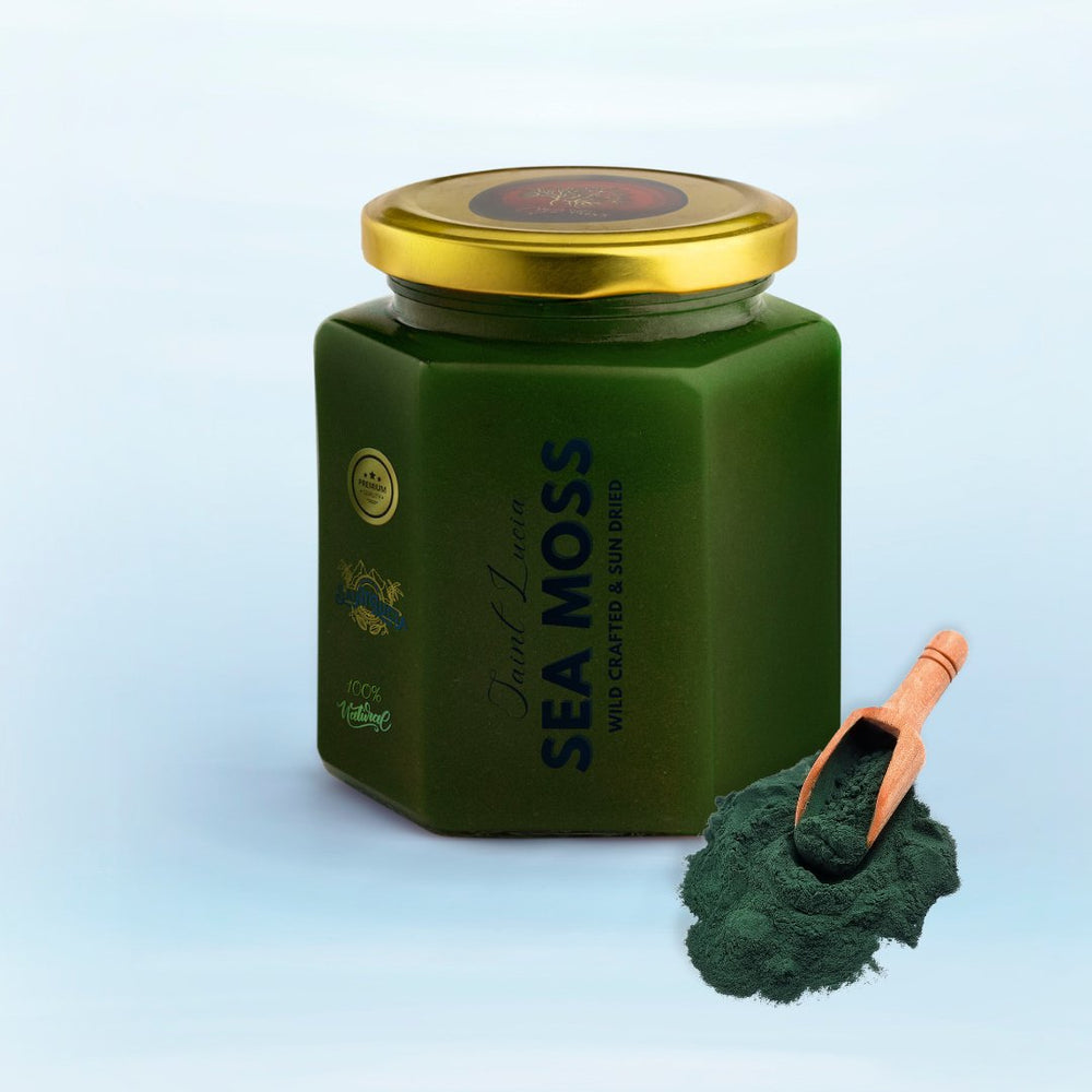 Spirulina Infused Sea Moss Gel - seamoss.ae